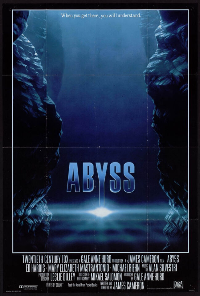 Abyss the poster 7 cameron