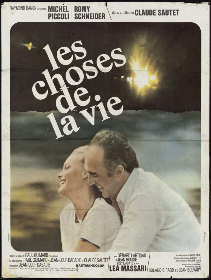 Choses de la vie les poster 1 sautet