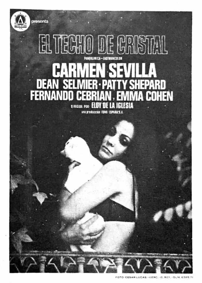 El techo de cristal eloy de la iglesia poster 00001