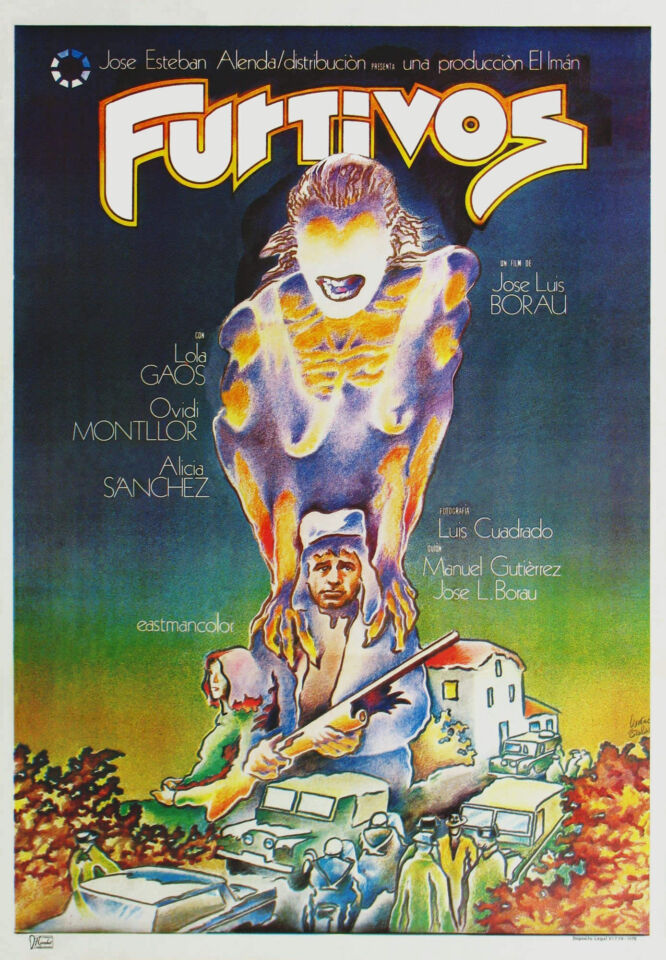 Furtivos jose luis borau poster 00001
