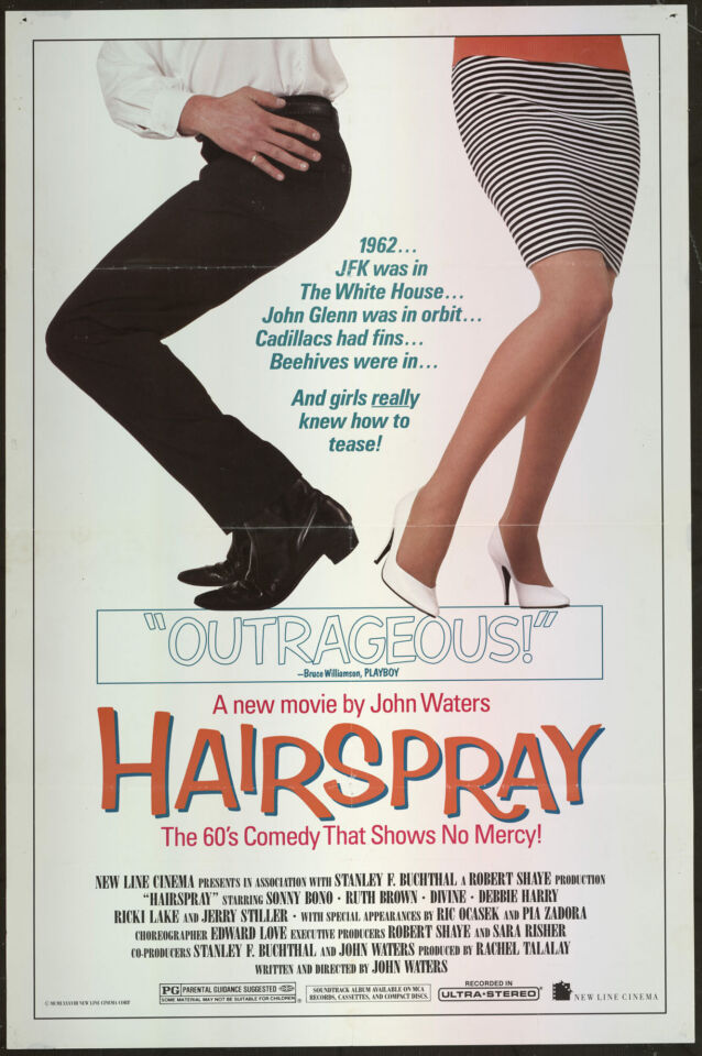 Hairspray poster 1 waters