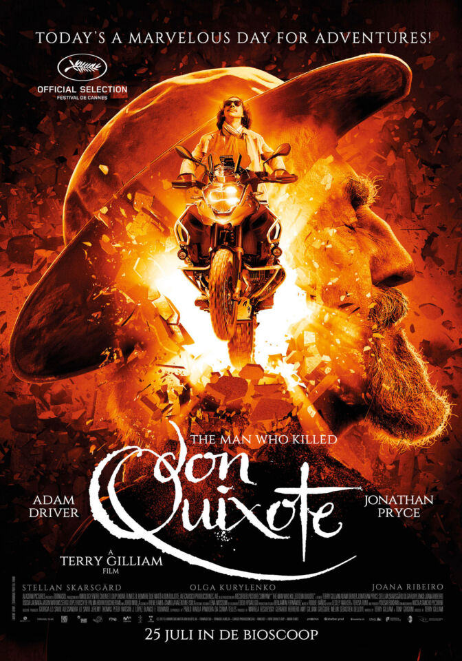 Man who killed don quixote the poster gilliam