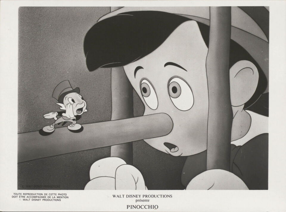 Pinocchio 12 luske sharpsteen