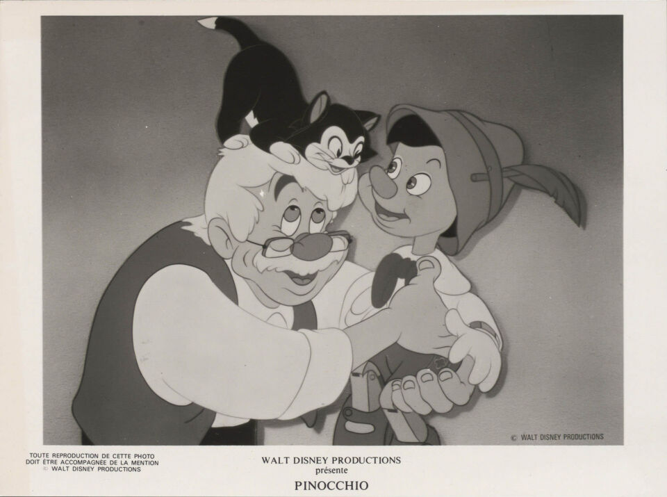 Pinocchio 14 luske sharpsteen