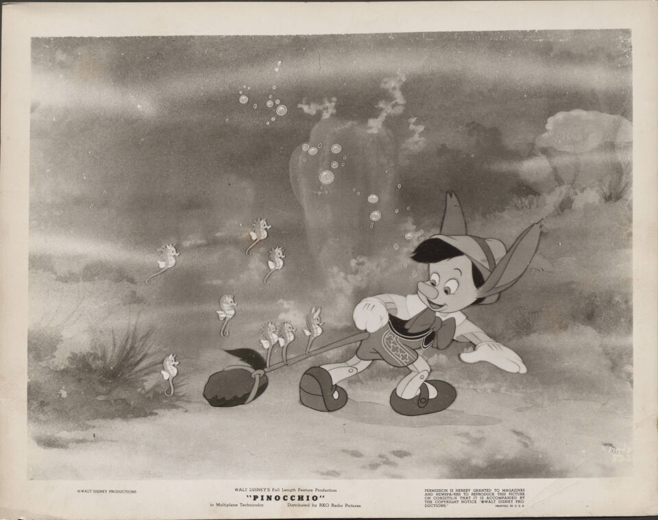 Pinocchio 17 luske sharpsteen