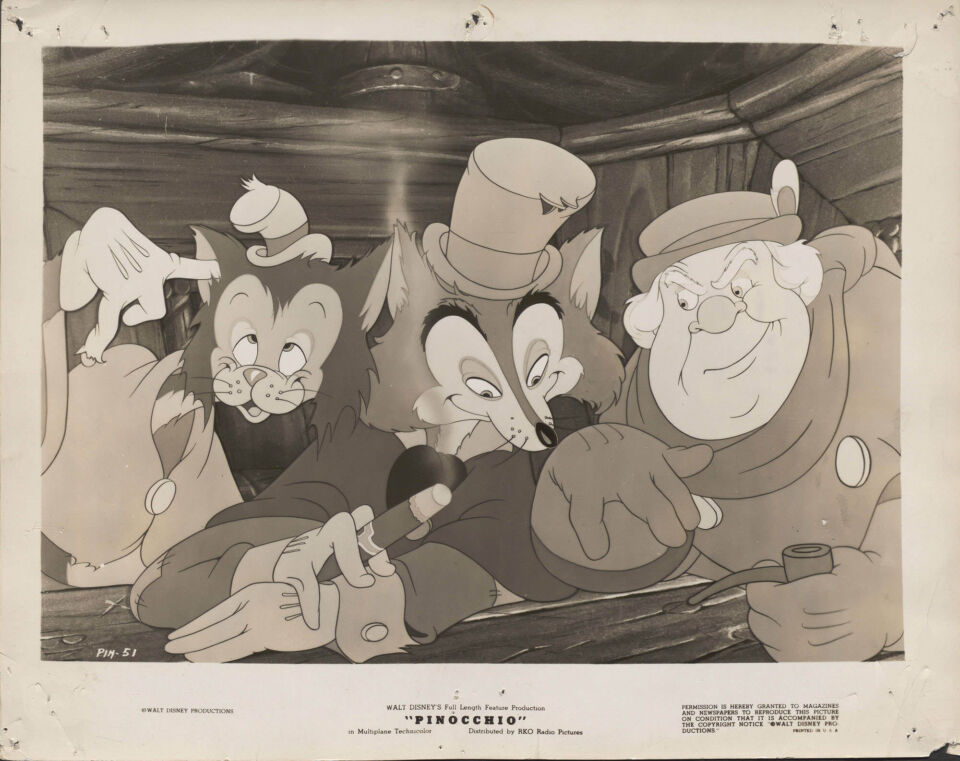 Pinocchio 18 luske sharpsteen