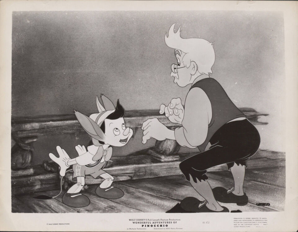 Pinocchio 19 luske sharpsteen
