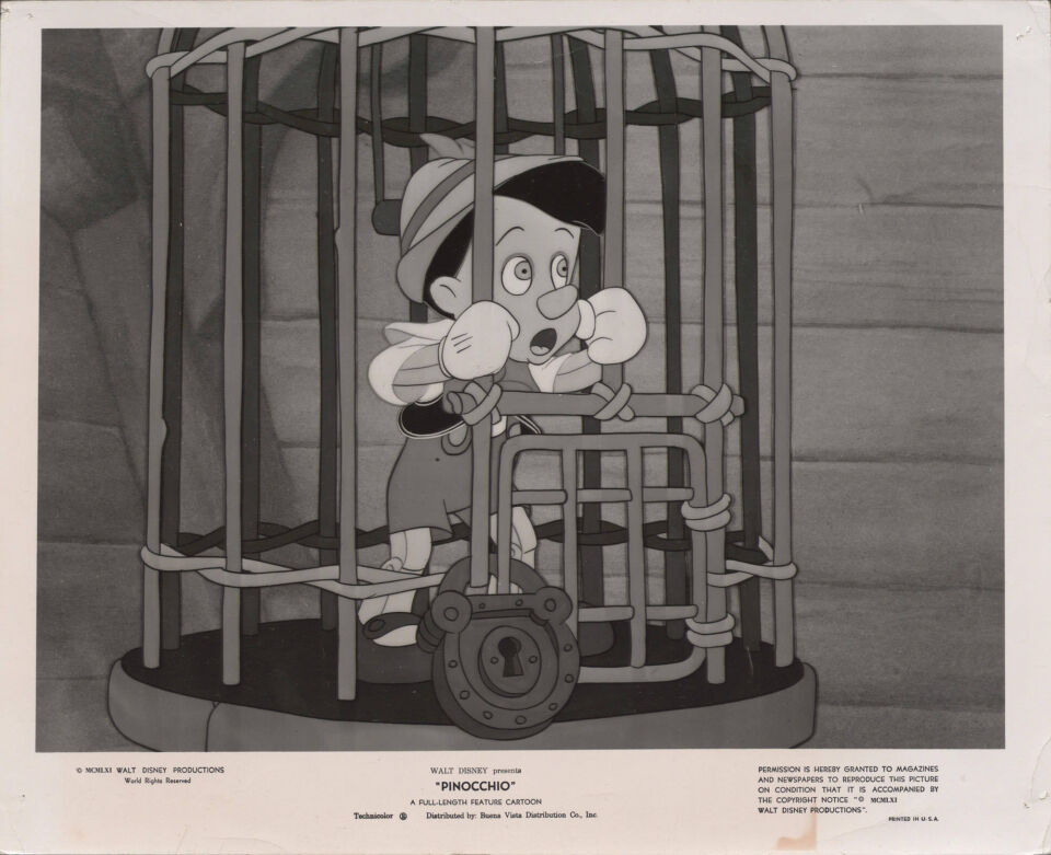 Pinocchio 22 luske sharpsteen