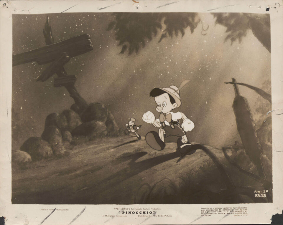 Pinocchio 25 luske sharpsteen