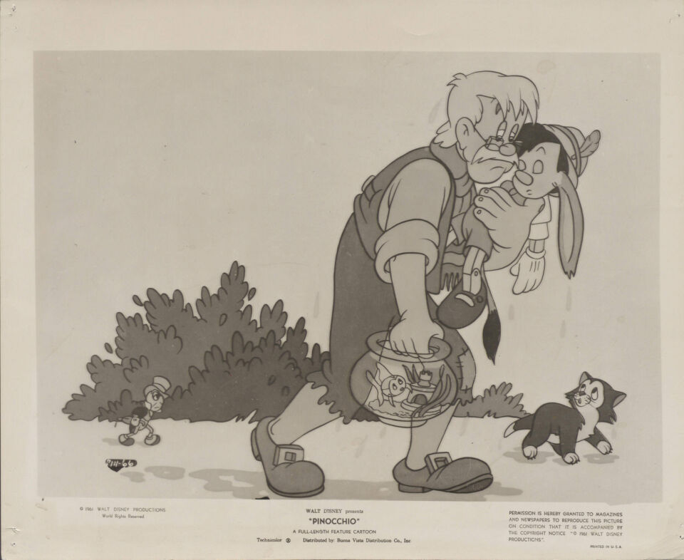 Pinocchio 26 luske sharpsteen