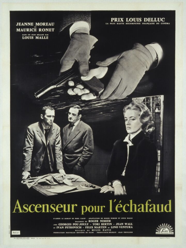 Ascenseur pour lechafaud Poster 2 Malle
