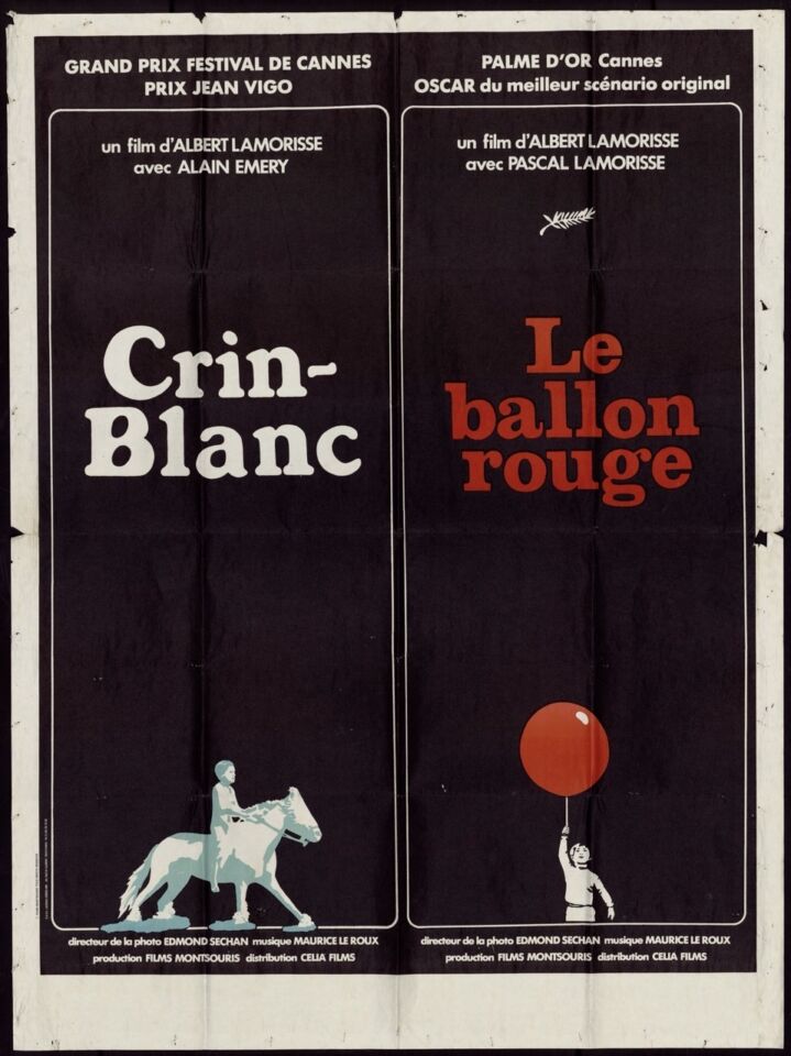CRIN BLANC poster 1 Lamorisse Large