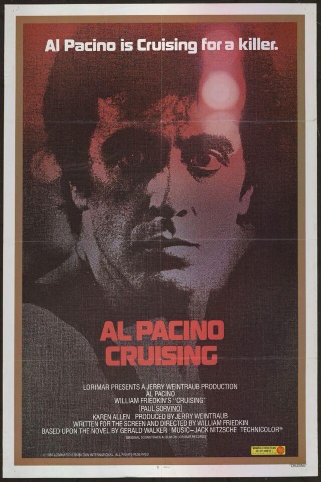 CRUISING poster 2 Friedkin Large