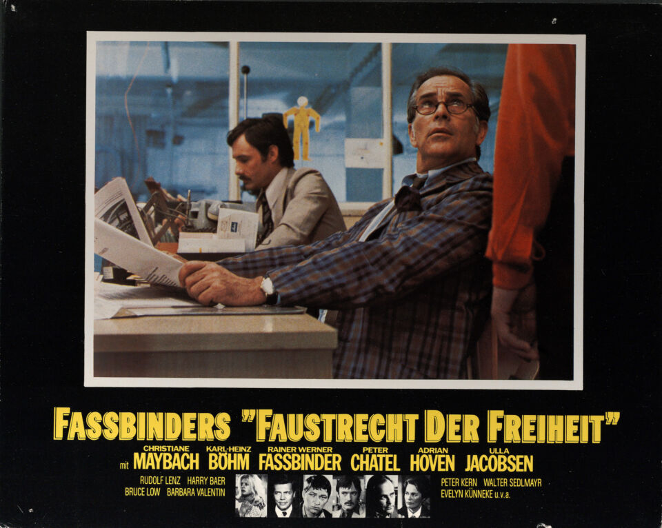 FAUSTRECHT DER FREIHEIT 25 Fassbinder copy