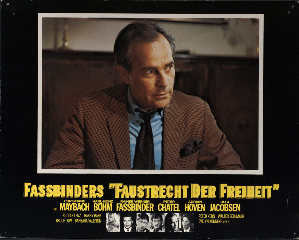 FAUSTRECHT DER FREIHEIT 27 Fassbinder copy