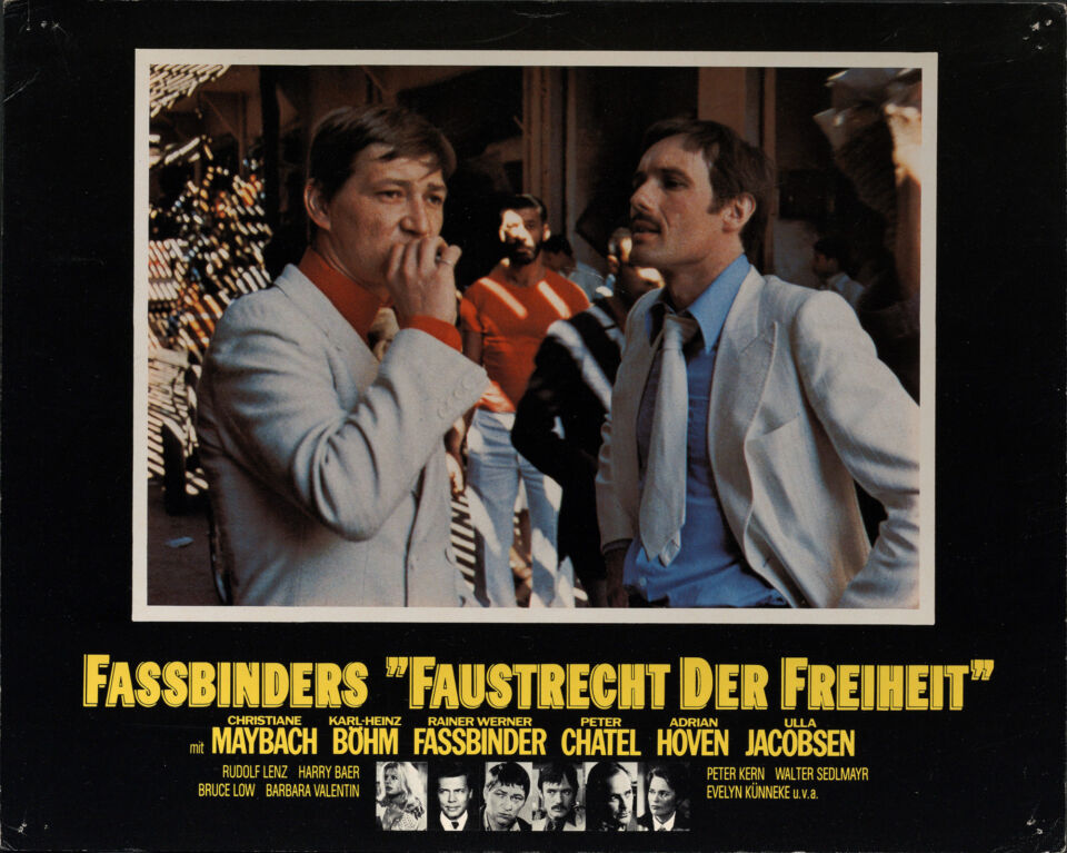 FAUSTRECHT DER FREIHEIT 32 Fassbinder copy