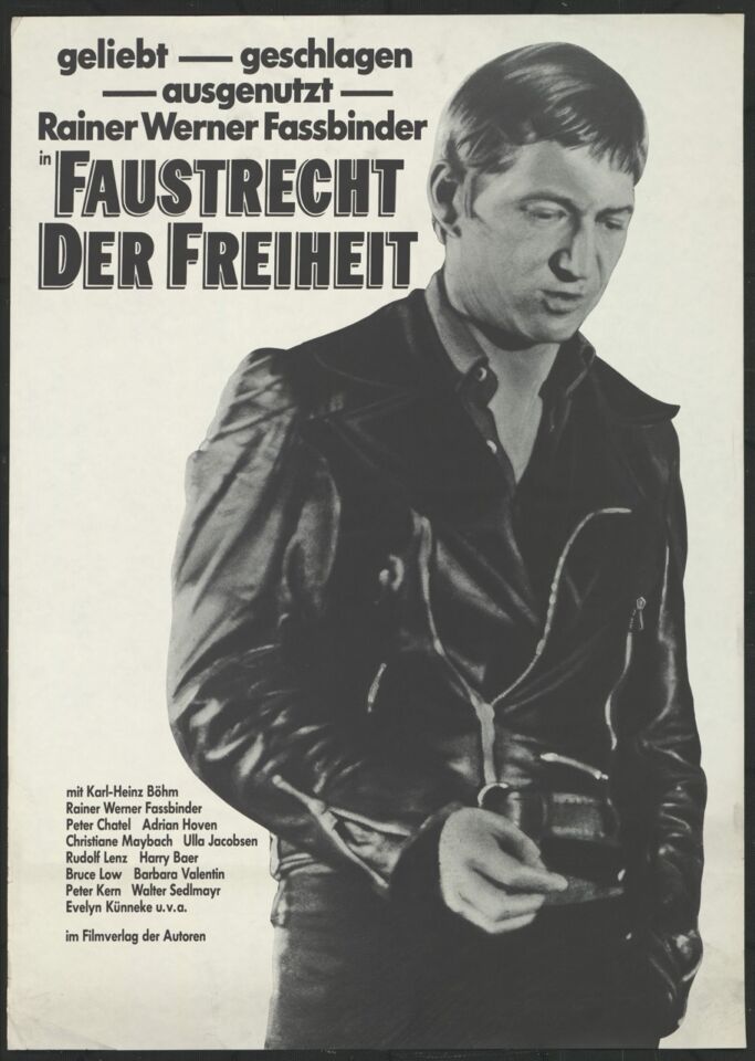 FAUSTRECHT DER FREIHEIT poster 3 Fassbinder Large