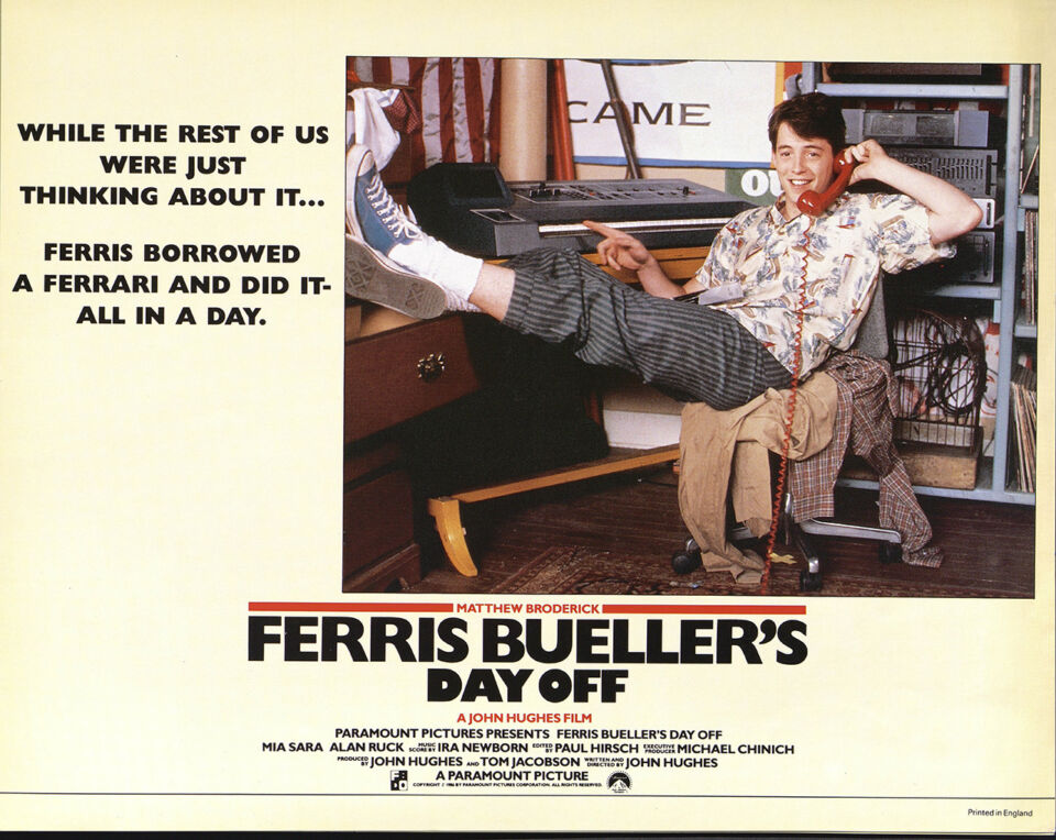 FERRIS BUELLERS DAY OFF 2 Hughes copy
