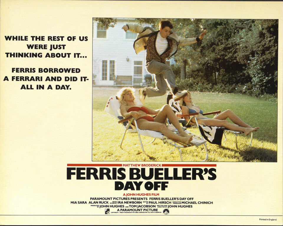 FERRIS BUELLERS DAY OFF 9 Hughes copy