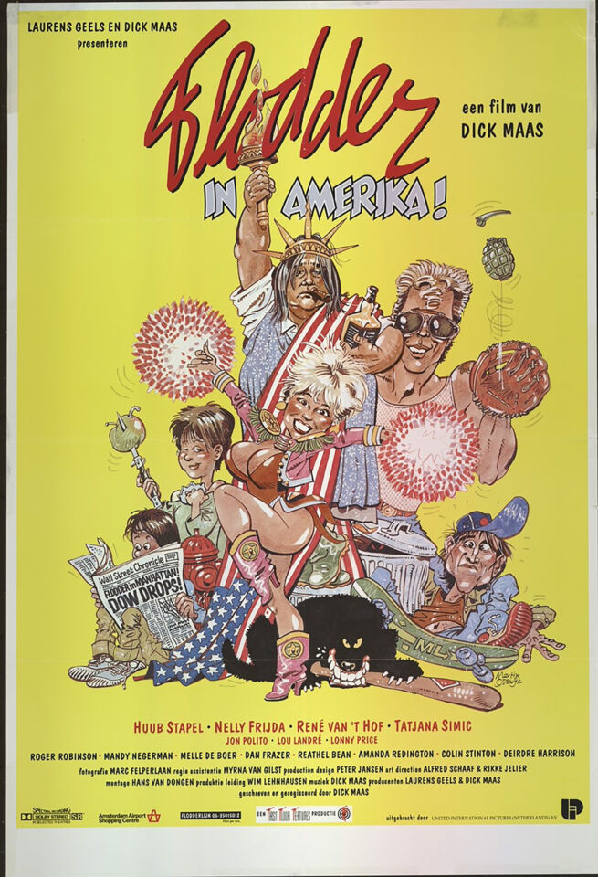 Flodder in amerika poster 1 maas