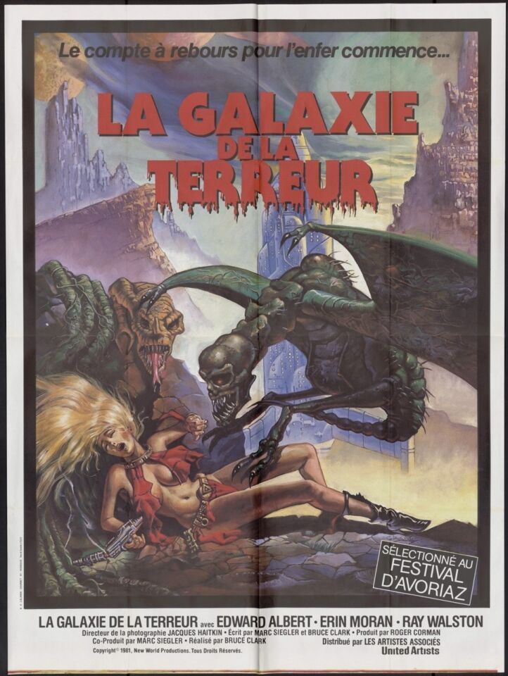 GALAXY OF TERROR poster 1 Clark Large