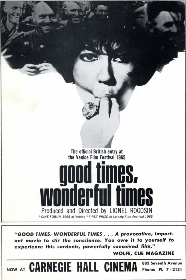 Front GTWT poster Carnegie Hall Cinema