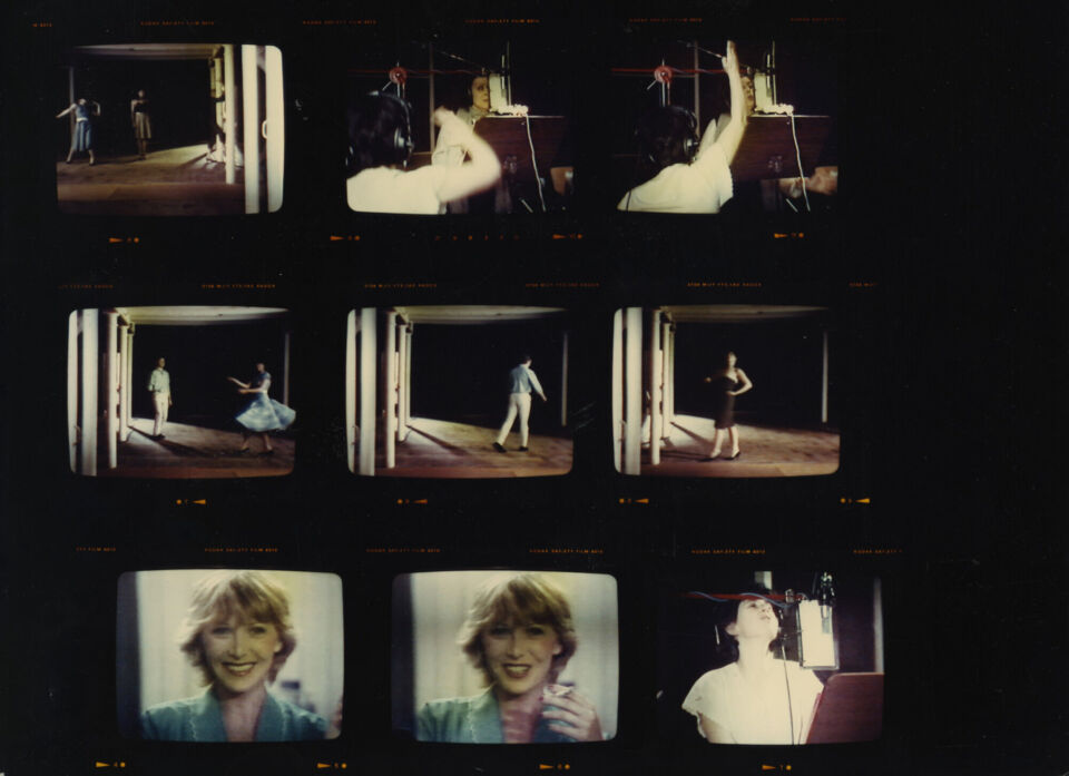 Annees 80 les 5 contact sheet fondation akerman akerman