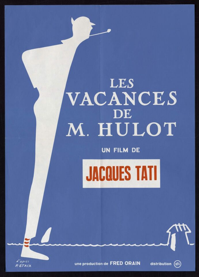 Vacances de monsieur hulot les poster 4 tati
