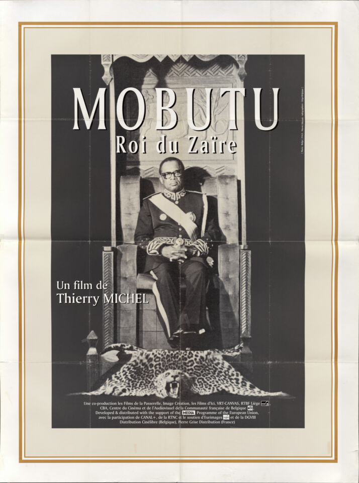 Mobutu roi du zaire poster 1 michel