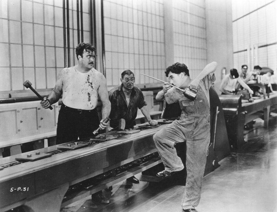 Modern times 3 Chaplin