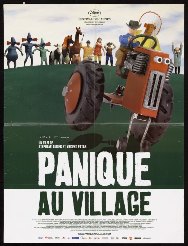 PANIQUE AU VILLAGE poster 1 Aubier Patar Large
