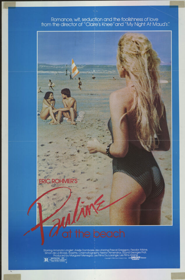 Pauline a la plage poster 1 rohmer