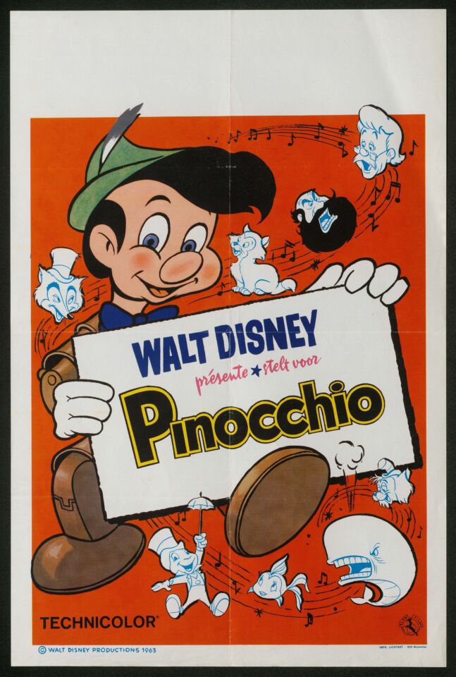 PINOCCHIO poster 1 Luske Sharpsteen