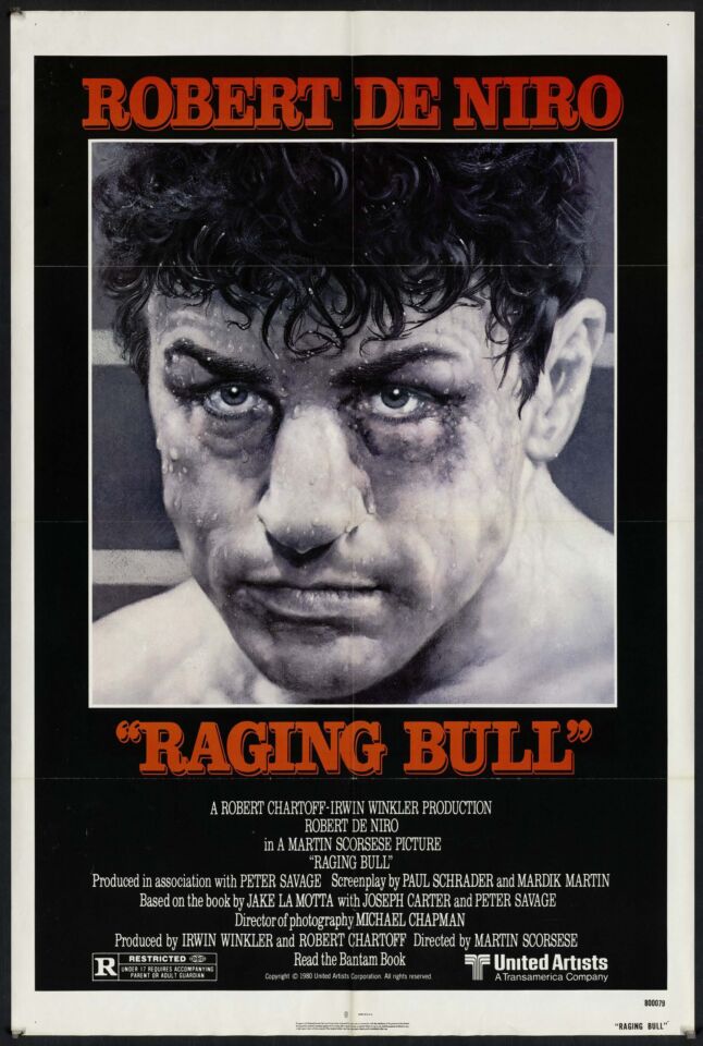 Raging bull poster 3 scorsese