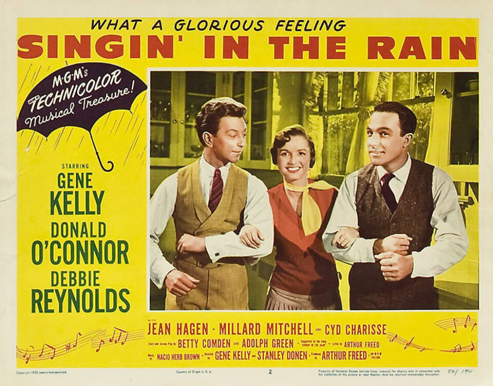 Singin in the rain 20 donen kelly