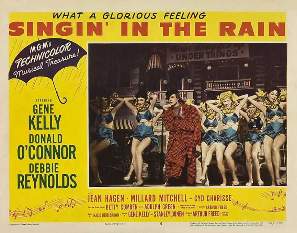 Singin in the rain 21 donen kelly