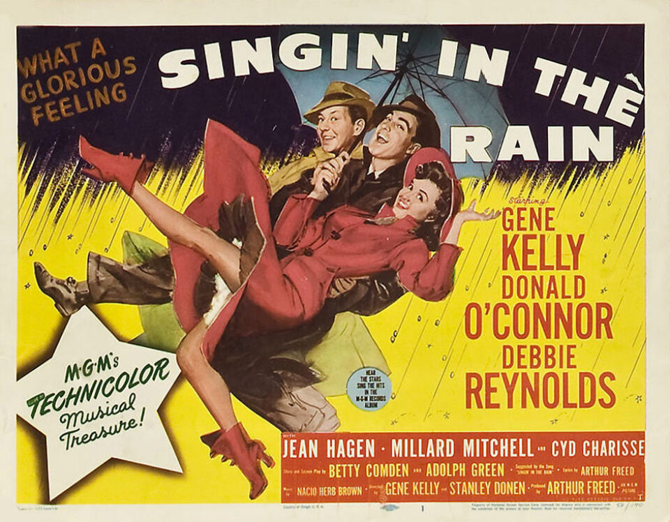 Singin in the rain postr 13 donen kelly