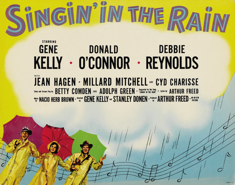 Singin in the rain postr 7 donen kelly