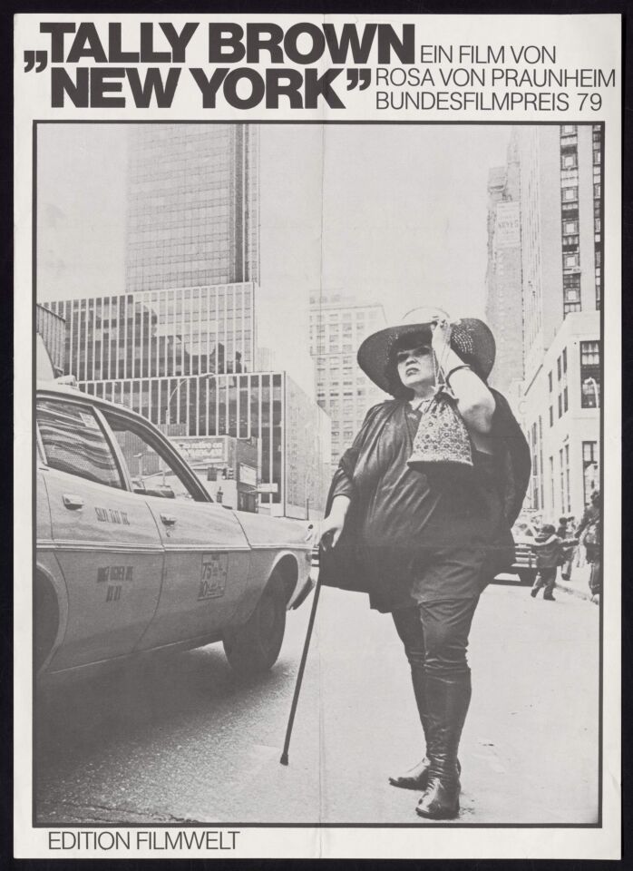 Tally brown new york poster 1 von praunheim