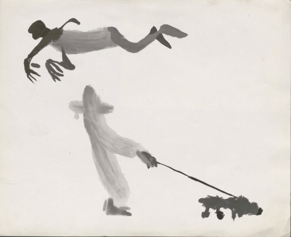 The flying man 0