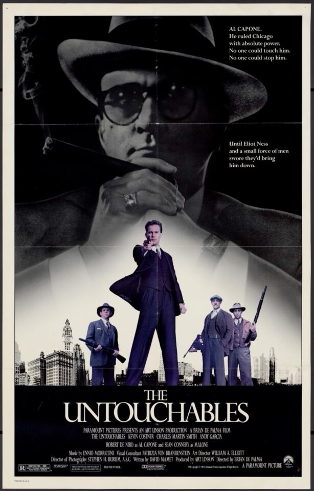 UNTOUCHABLES THE poster 1 De Palma Large