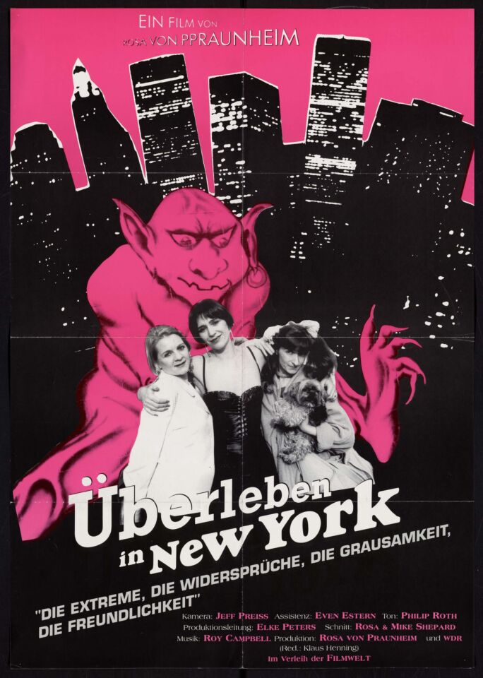 Uberleben in new york poster 1 von praunheim