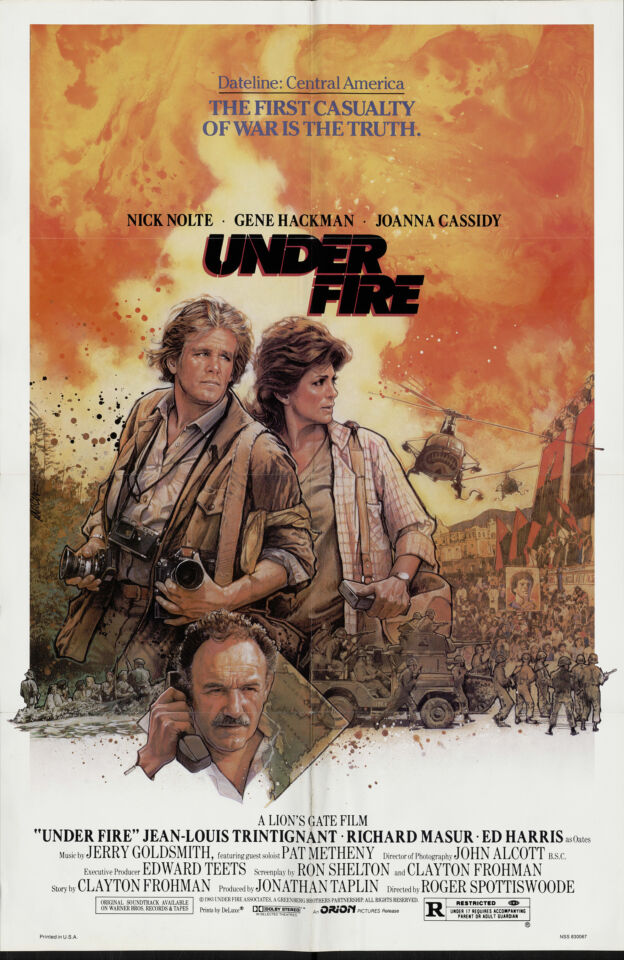 Under fire poster 6 spottiswoode