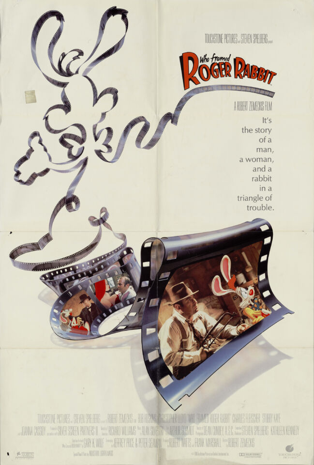 WHO FRAMED ROGER RABBIT poster 5 Zemeckis copy